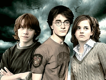 Ron,Harry,Hermiona